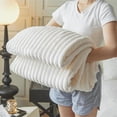 thumbnail image 4 of Product Classification Blankets Wool Blankets Lightweight All-Season for Sofas Beds and Travel, 4 of 8