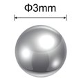 thumbnail image 2 of Unique Bargains Billes de Roulement en Acier Chromé 3 mm G5 Précision, Lot de 30, 2 of 4