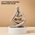 thumbnail image 1 of Meitianfacai Statue de Lecture Abstraite Étagère Décorative Ornement de Bureau, 1 of 2