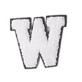 thumbnail image 1 of Intimates Accessory Glitters Iron On Letters Sew On Embroidered English Alphabet Applique Adhesive Repair For Fabric Clothing Shirts Jeans, 1 of 3