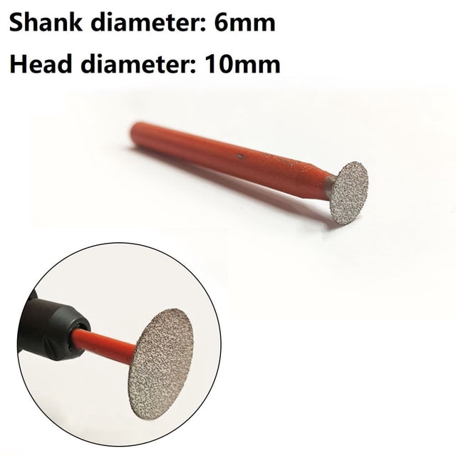 Diamond Grinding Head Mounted Points 8-30mm Cutter Head Stone Jade Carving Tools