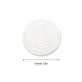 thumbnail image 2 of tredstone 6Pcs Sets de Table Résistant aux Taches Antidérapant Cup Coussin Fait à la Main Isolation Ronde Tresse Cuisine Fournitures Colorées Blanc, 2 of 6