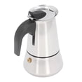 thumbnail image 4 of Large Capacity Stainless Steel Moka Pot Drip Coffee Maker Pot Elegant Design Fast Brewing for Home, 4 of 7