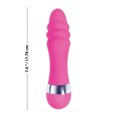 thumbnail image 3 of Pinkies Ridgy Bullet Vibrator, Pink, 3 of 3
