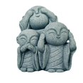 thumbnail image 1 of Buddha Set See No Evil Speak Hear China Zen For Spiritual Monk Statue, 1 of 8