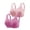 Purple, variant on Twfbrm Bras for Women 2PC Women Bras Plus Size Behind Buckle Comfortable Breathable Exhaust Base Non-Steel Ring Non-Magnetic Buckle Underwear Soft Breathable Bra