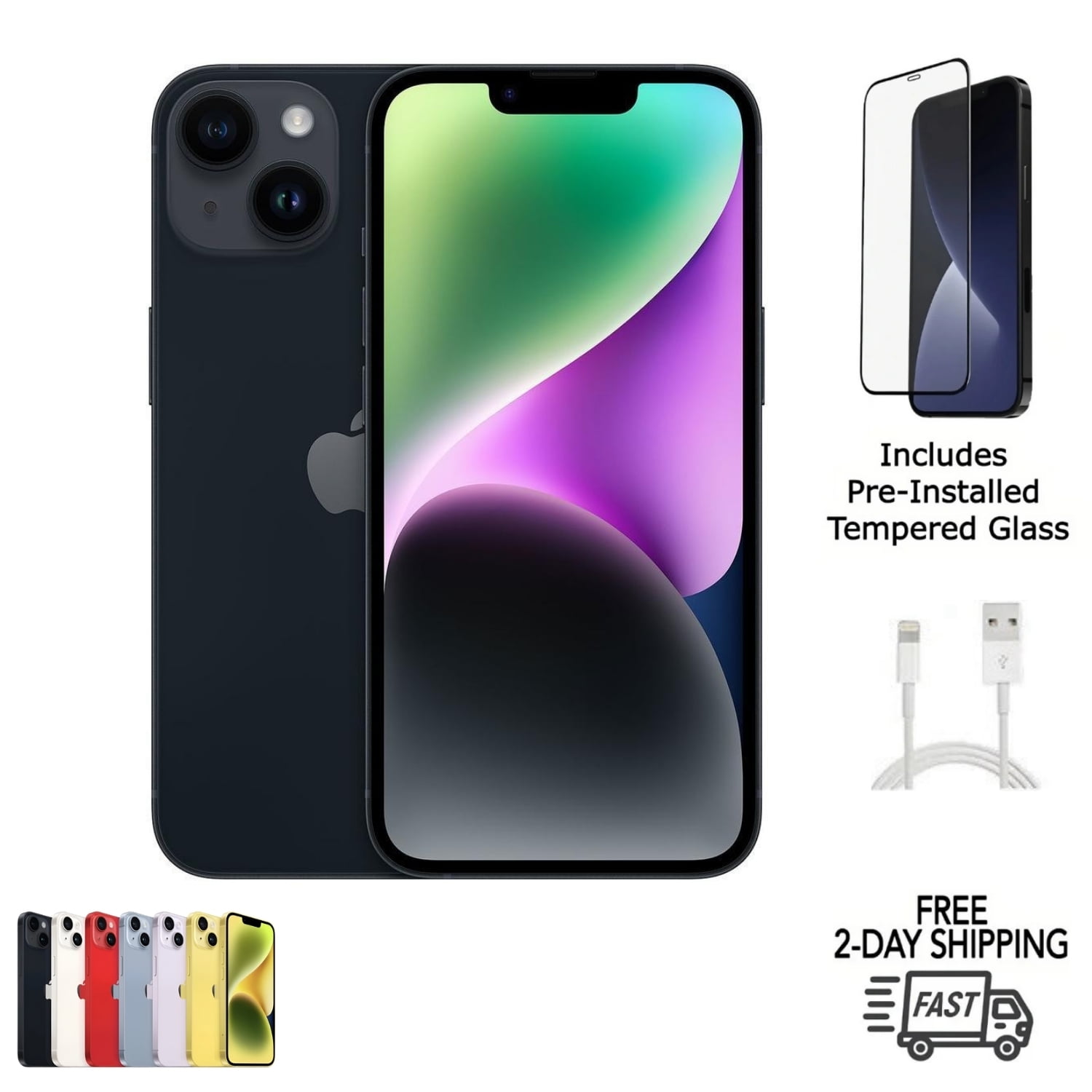 Refurbished Apple iPhone 14 Plus A2632 (Fully Unlocked) 128GB