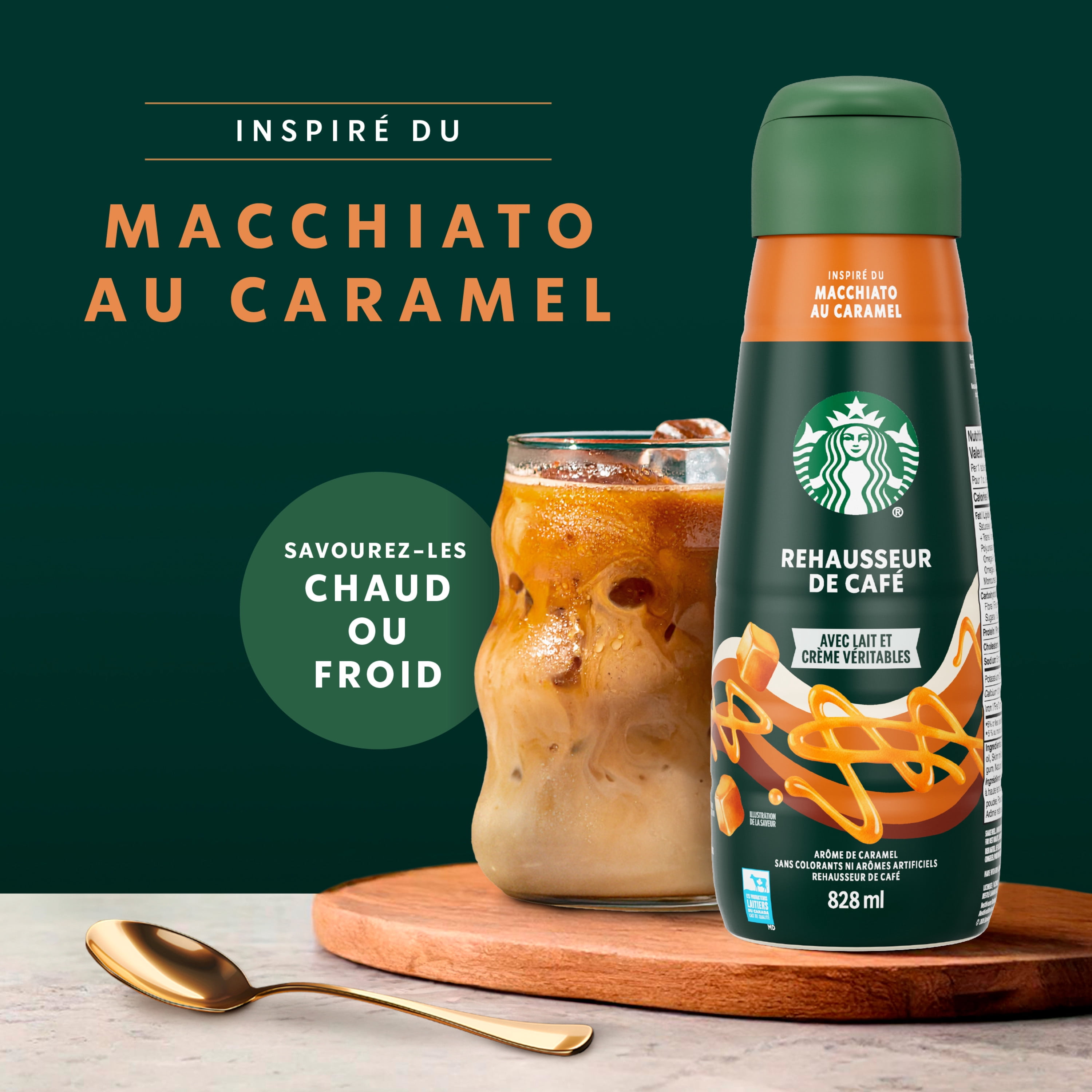 Starbucks Rehausseur de Café Liquide Macchiato au Caramel