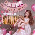 thumbnail image 3 of Decorations for Girls Macaron Happy Birthday Bunting Banner with Hooks Ribbon, 3 of 12