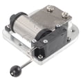 thumbnail image 1 of BRIGHTFUFU 1Pack Musical Box Metal Mechanism Silver Plated Metal Hand Crank Musical Mechanism Musicians, 1 of 8