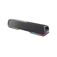 thumbnail image 2 of Dvkptbk Mini Soundbar Speaker Portable Long Desktop Bluetooth Speaker with Strong Basses and High Power Wireless Bluetooth 5.0 Speaker with 7-Color Ambient Light Electronics, 2 of 7