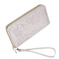 thumbnail image 2 of Gspmoly Womens Wallet Small, Women's Long Style With Hanging Rope Multifunctional Zipper Multiple Card Slots Printed Zipper Change Wallet Cute Wallet Gray Free Size, 2 of 4