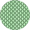 thumbnail image 1 of Ahgly Company Tapis Rond Lavable en Machine Intérieur Transitionnel Vert Menthe, 6 Pieds Rond, 1 of 7
