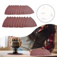 thumbnail image 2 of 20 Pcs Hook&Loop Triangle Sandpaper 80×80×80mm Sanding Disc Sandpaper 40Grit, 2 of 10