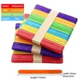 thumbnail image 1 of Dvkptbk Craft Sticks 50 PCS Sticks Ice Cream Sticks Natural Wood Popsicle DIY Sticks Kitchen Essentials, 1 of 2