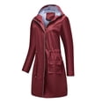 thumbnail image 4 of Dvkptbk Veste à Capuche pour Femmes, Imperméable, Coupe-Vent, en Liquidation, 4 of 5