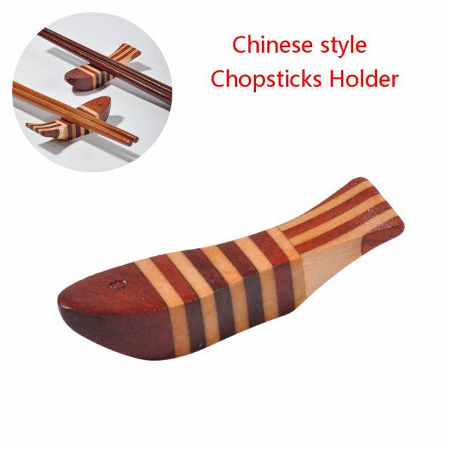 Oleegame 1PC Spoon And Lid Rest Holder Modern Rack Tableware Chopsticks Chopsticks Fine Simple Kitchen,Dining Bar Brown