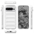 thumbnail image 1 of Color Liquid Silicone Matte Phone Case for Google Pixel 9 pro Skin Feel Armor Shockproof Protect Soft Cover - White, 1 of 5