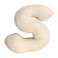 thumbnail image 2 of Decorative English Alphabet Letter Pillows Set - Soft Throw Cushions for Sofa, Bed, Car Interior Decor (38x30cm), 2 of 9