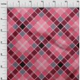 thumbnail image 2 of oneOone Cotton Flex Fabric Tartan Check Print Sewing Fabric BTY 40 Inch Wide, 2 of 4