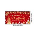 thumbnail image 3 of Drapeau de Garage de Noël Extra-Grand 480x180 cm pour Décoration de Porte Extérieure - Bannière en Polyester Résistant aux Intempéries pour Fêtes Festives, Rassemblements des Fêtes et Présentation de Toile de Fond Saisonnière, 3 of 6