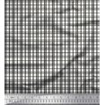 thumbnail image 1 of Soimoi Black Velvet Fabric Window Pane Check Printed Craft Fabric by the Yard 58 Inch Wide, 1 of 3