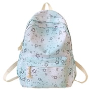 Kjfeif 2026 Cute Bag Printed Kawaii Backpack School Backpack Laptop Daypack for Teens Kids Aesthetic Book Bag for Primary Middle High School