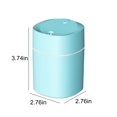 thumbnail image 3 of Portable Desk Humidifier, Cool Mist Humidifier, Small Humidifier For Home Bedroom Office, Plants, Colorful Night Function, 3 of 7