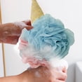 thumbnail image 2 of Exfoliating Body Sponge Ice Cream Ball Bath Sponge for Shower with Mesh Texture 22 cm x 10 cm x 10 cm, 2 of 6