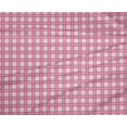 thumbnail image 4 of oneOone Polyester Lycra Fabric Gingham Check Print Sewing Fabric BTY 56 Inch Wide, 4 of 4