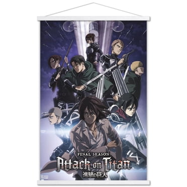 Attack on Titan: Season 4 - Key Visual 2 Wall Poster, 22.375" x 34"