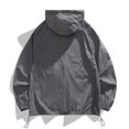 thumbnail image 4 of Jacket Men Mens Wool Coat Mens Small Fall Jacket Men Light Hoodie Jacket Flannel Coat Men with Hood Lightweight Running Rain Jacket Men 3x Rain Jacket Cold Weather Coat for Men Trading Jackets, 4 of 4