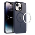 thumbnail image 1 of [PST] iPhone 15 Case, Hybrid Silicone Matte Back Cover with Magnetic (MagSafe Compatible), 1 of 5