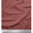 thumbnail image 1 of Soimoi Brown Georgette Viscose Fabric Circle & Cross Geometric Fabric Prints By Yard 42 Inch Wide, 1 of 4