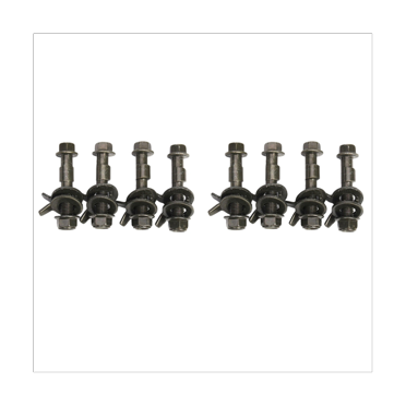8Pcs 14mm Acier Voiture Quatre Roues Alignement Réglables Boulons de Carrossage 10.9 Intensité