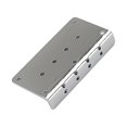 thumbnail image 2 of Ruiboury 4 String Guitar Bridge Baseplate Guitars Plate Sturdy Stable Metal Manual Accessories Compatible Electric Bass Parts, 2 of 6