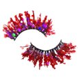 thumbnail image 1 of Decodeary 2piece Holiday Look With Glittery Eyelashes With Sequins Professional Q-45, 1 of 6