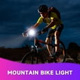 thumbnail image 3 of ZZkhGO Rechargeable Bicycle Light Set, USB LED Headlight Taillight Kit, Powerful Flash Bike Lights for Night Cycling Commuting Safety, 3 of 7