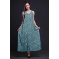 thumbnail image 3 of Bimba Robe Longue Décontractée pour Femmes en Rayonne à Bretelles Spaghetti, Maxi d'Été, Robe Soleil - Xxx-Grand, 3 of 4