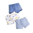 thumbnail image 1 of MIASHUI sous-Vêtements Confortables pour Garçons, Boxeurs Mignons à Imprimé de Dessins Animés, Lot de 3, 5-6 Ans, 1 of 3