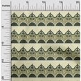 thumbnail image 1 of oneOone Polyester Lycra Fabric Leaves & Floral Block Print Fabric BTY 56 Inch Wide, 1 of 4