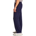 thumbnail image 3 of Hanes Mens X-Temp Jersey Pocket Pant, L, Navy, 3 of 5