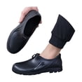 thumbnail image 3 of XIMIN Men Women Non Slip Chef Shoes Waterproof Oil Resistant Work Shoes Slip Resistant Clogs Kitchen Care Medical Shoes for Restaurant Food Service Garden, 3 of 8