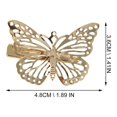 thumbnail image 3 of 24 Pcs Pinces à Cheveux Délicates Barrettes Papillons Pinces Latérales, 3 of 8
