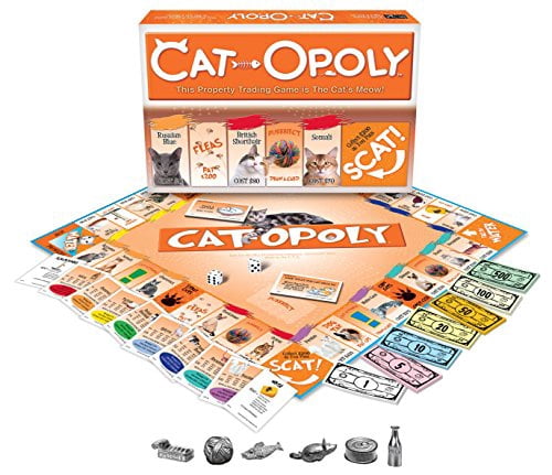Late for the Sky CAT-opoly Board Game