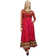 thumbnail image 1 of Phagun Kurti Anarkali Fuchsia Long pour Femme, Kurta à Manches Longues Maxi-22, 1 of 1