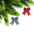 thumbnail image 2 of Felt Bow Ornament (Asstd) - Set of 6, 2 of 4