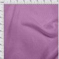 thumbnail image 4 of oneOone Rayon Fuschia Pink Fabric Chevron Fabric For Sewing Printed Craft Fabric By The Yard 56 Inch Wide, 4 of 4
