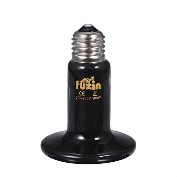 Amdohai AC220-230V 100W Ceramic Heat Emitter Light Pet Reptile Broder Lamp