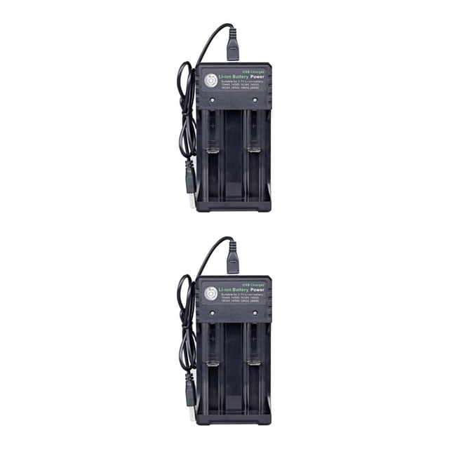 Wisewang Fast and Efficient 2-Slots USB Batteries for Portable Universal Compatibility Lithium AAA Style A 2Set